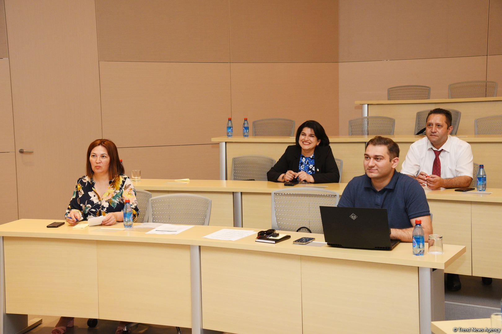 Корреспондент Trend провел тренинг для сотрудников министерства культуры Азербайджана (ФОТО)