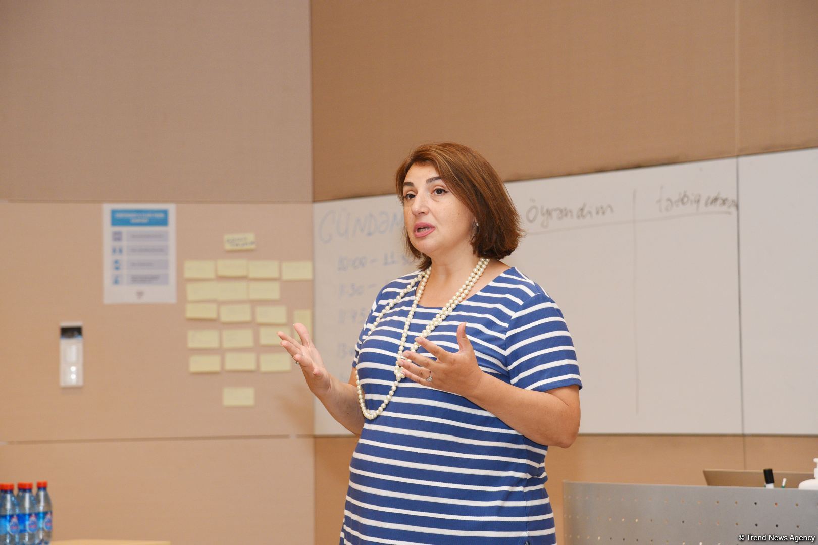 Корреспондент Trend провел тренинг для сотрудников министерства культуры Азербайджана (ФОТО)