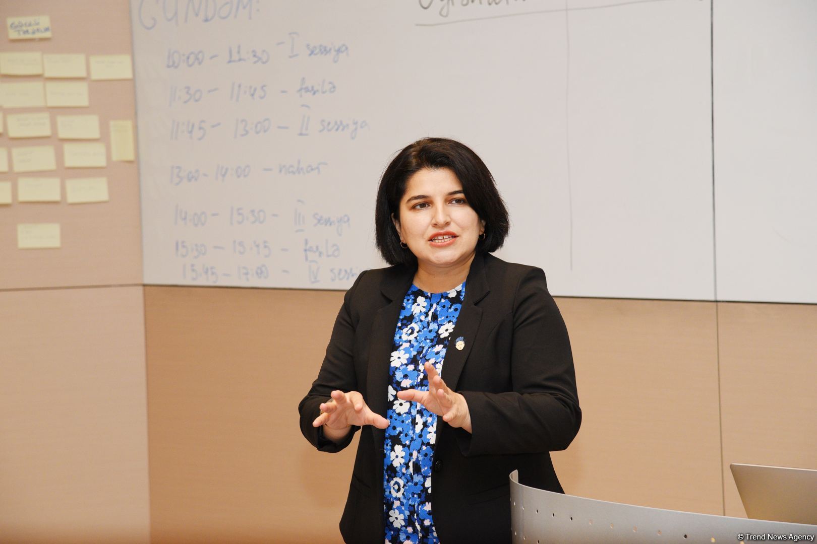 Корреспондент Trend провел тренинг для сотрудников министерства культуры Азербайджана (ФОТО)