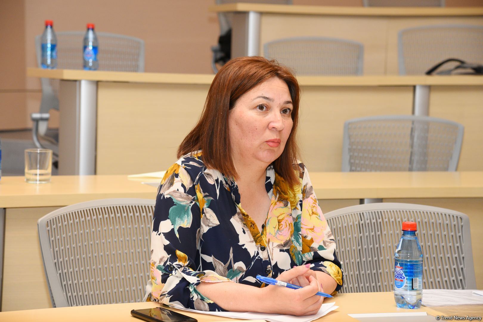 Корреспондент Trend провел тренинг для сотрудников министерства культуры Азербайджана (ФОТО)