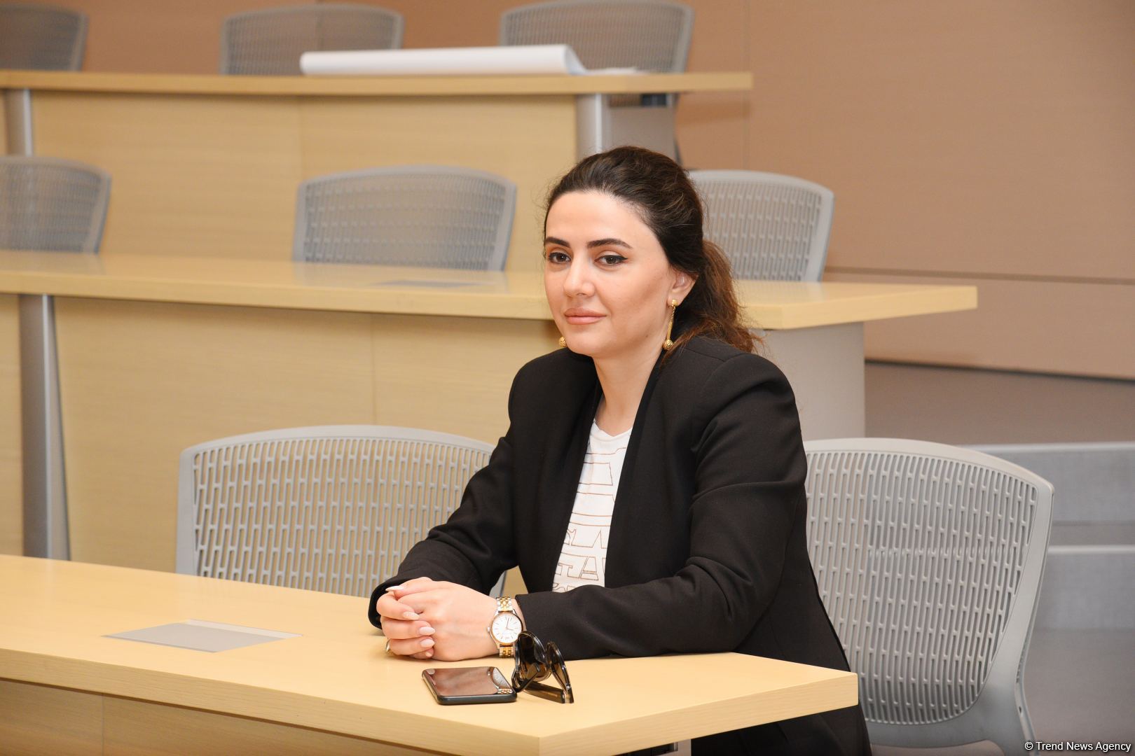 Корреспондент Trend провел тренинг для сотрудников министерства культуры Азербайджана (ФОТО)