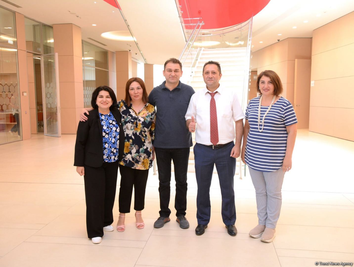 Корреспондент Trend провел тренинг для сотрудников министерства культуры Азербайджана (ФОТО)