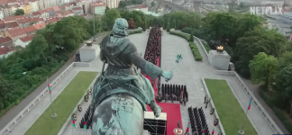 Фрагменты фильма с участием Райана Гослинга и Криса Эванса, съемки которого прошли в Баку (ФОТО/ВИДЕО)