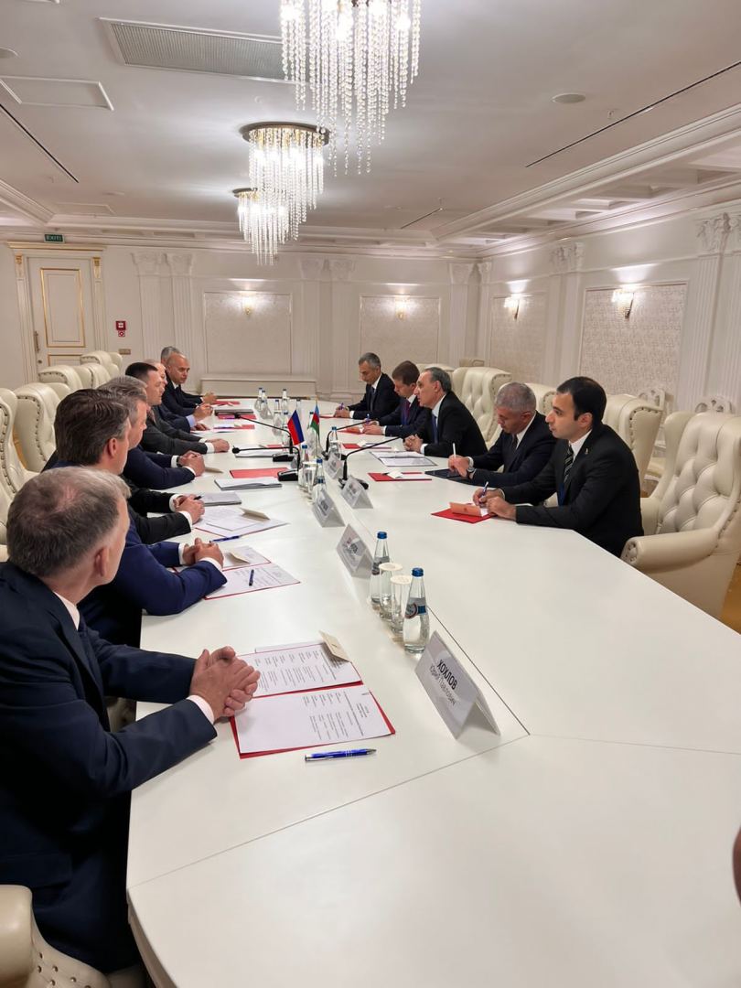 Генпрокурор Азербайджана встретился с российским коллегой (ФОТО)