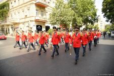 В Баку прошли показательные выступления военных оркестров по случаю Дня Вооруженных cил (ФОТО/ВИДЕО)