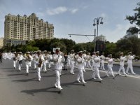 В Баку прошли показательные выступления военных оркестров по случаю Дня Вооруженных cил (ФОТО/ВИДЕО)