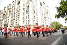 В Баку прошли показательные выступления военных оркестров по случаю Дня Вооруженных cил (ФОТО/ВИДЕО)