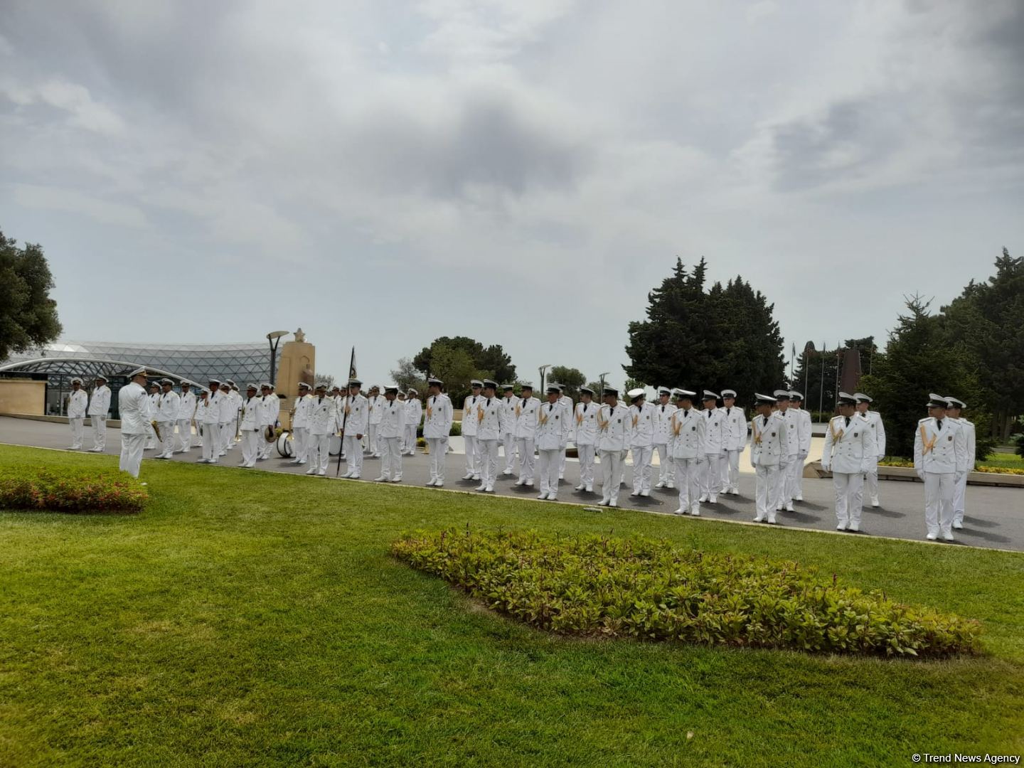 В Баку прошли показательные выступления военных оркестров по случаю Дня Вооруженных cил (ФОТО/ВИДЕО)