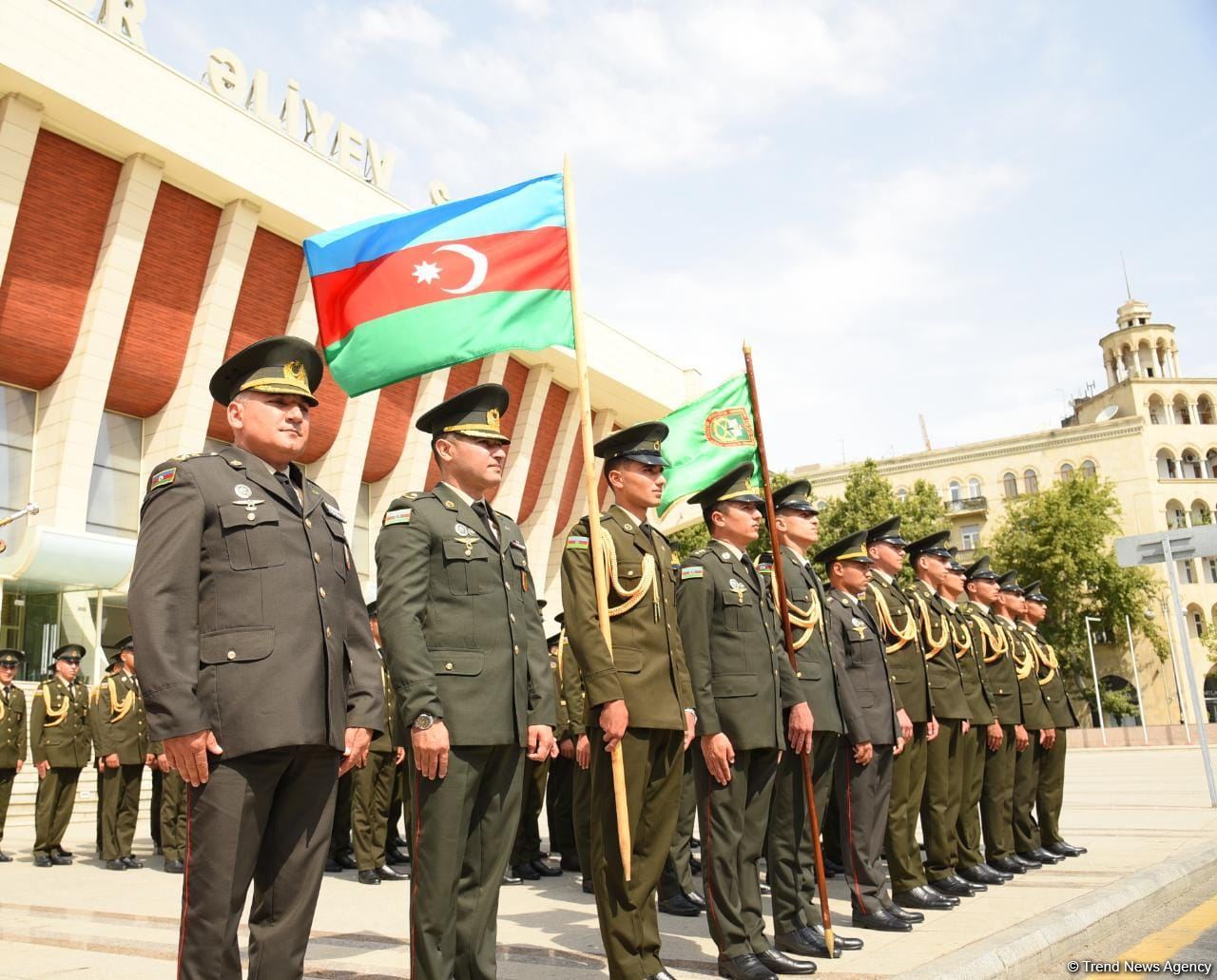 В Баку прошли показательные выступления военных оркестров по случаю Дня Вооруженных cил (ФОТО/ВИДЕО)