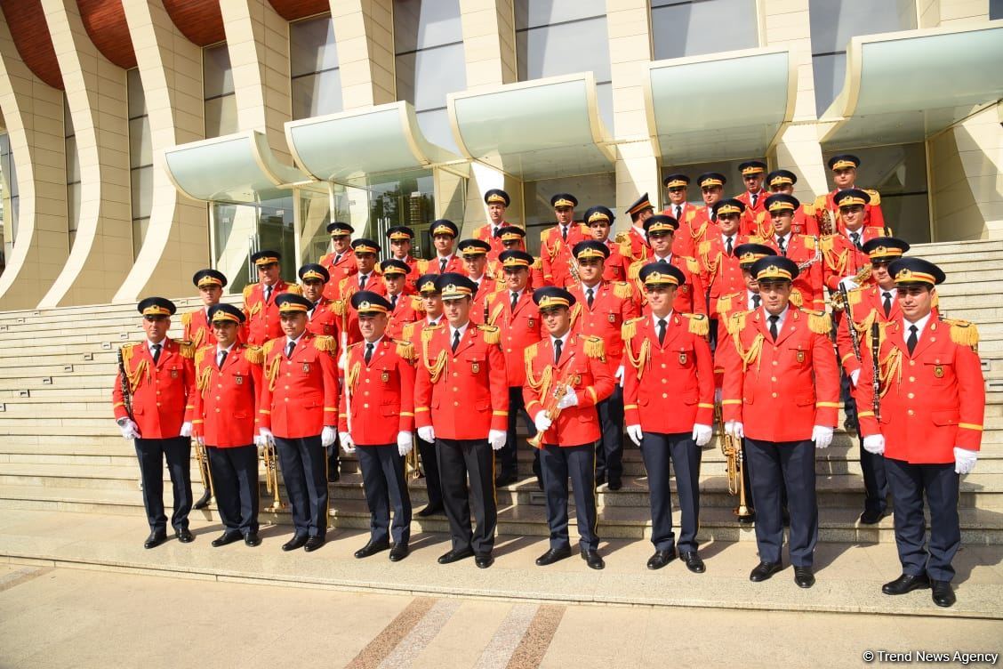 В Баку прошли показательные выступления военных оркестров по случаю Дня Вооруженных cил (ФОТО/ВИДЕО)