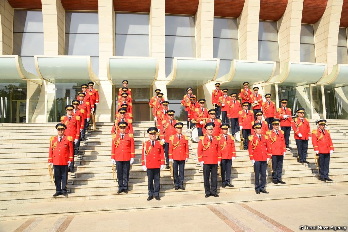 В Баку прошли показательные выступления военных оркестров по случаю Дня Вооруженных cил (ФОТО/ВИДЕО)