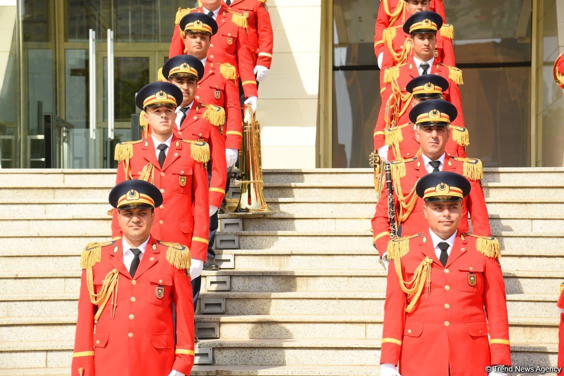 В Баку прошли показательные выступления военных оркестров по случаю Дня Вооруженных cил (ФОТО/ВИДЕО)