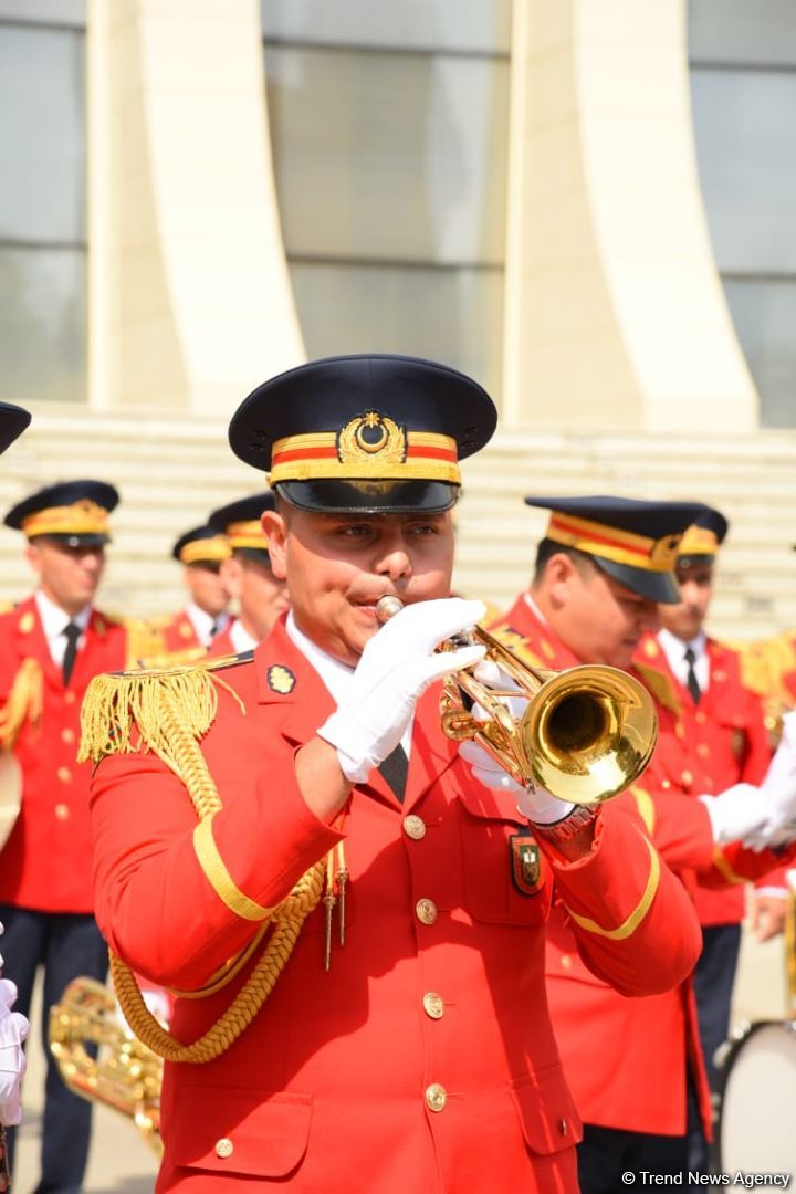 В Баку прошли показательные выступления военных оркестров по случаю Дня Вооруженных cил (ФОТО/ВИДЕО)
