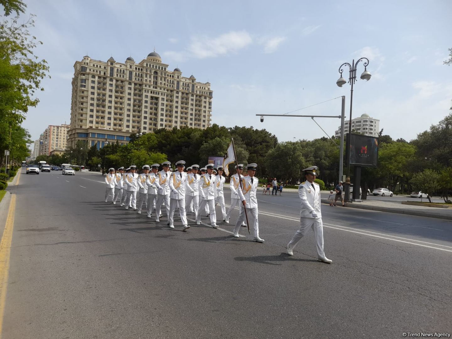В Баку прошли показательные выступления военных оркестров по случаю Дня Вооруженных cил (ФОТО/ВИДЕО)
