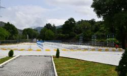 Президент Ильхам Алиев принял участие в открытии воинской части в Кяльбаджарском районе (ФОТО/ВИДЕО)