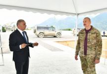 Президент Ильхам Алиев заложил фундамент Кяльбаджарского центра цифрового управления (ФОТО/ВИДЕО)