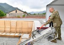 Президент Ильхам Алиев заложил фундамент Кяльбаджарского центра цифрового управления (ФОТО/ВИДЕО)