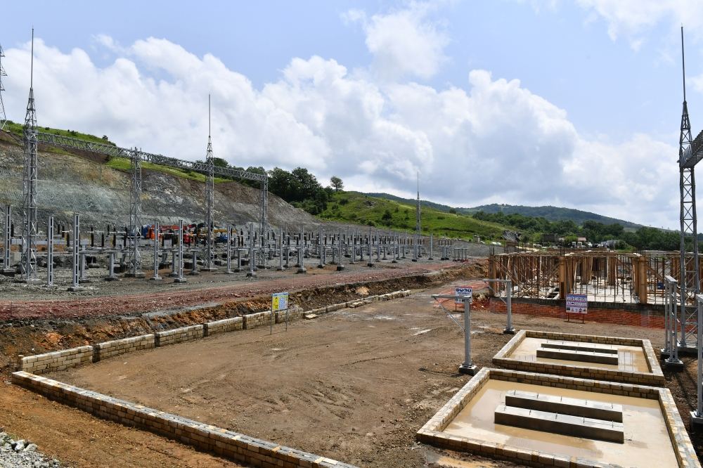 Президент Ильхам Алиев ознакомился с работами, проводимыми на электроподстанции «Горчу» в Лачине (ФОТО/ВИДЕО)