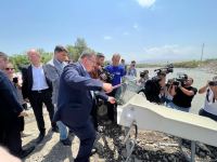 В реку Хакари в Зангилане выпущены мальки ручьевой форели (ФОТО)