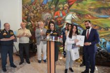 В Музее военной истории Азербайджана прошла церемония награждения победителей конкурса Rəngli perimetr (ФОТО)