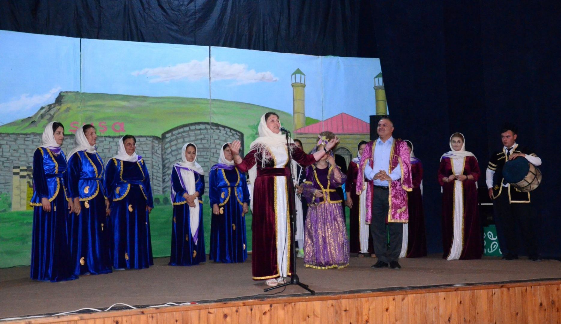 Венец Карабаха – Шуша - выставка картин и образцов декоративно-прикладного искусства в Шабране (ФОТО)