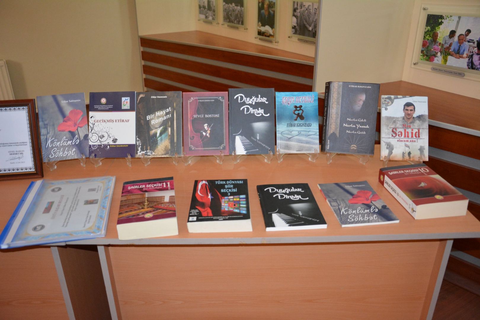 Этибар Гасанзаде представил проект "Шуша – вершина Победы" с участием героев Карабахской войны (ФОТО)