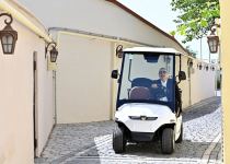 Президент Ильхам Алиев ознакомился с работами по благоустройству в поселке Рамана (ФОТО/ВИДЕО)