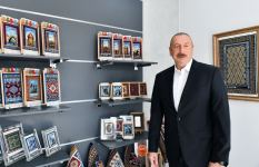 Президент Ильхам Алиев ознакомился с работами по благоустройству в поселке Рамана (ФОТО/ВИДЕО)