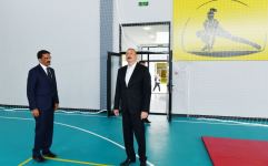 Президент Ильхам Алиев ознакомился с работами по благоустройству в поселке Рамана (ФОТО/ВИДЕО)
