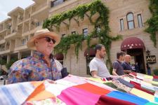 Впервые в Азербайджане! В Ичеришехер прошло шествие с огромным лоскутным полотном (ФОТО/ВИДЕО)