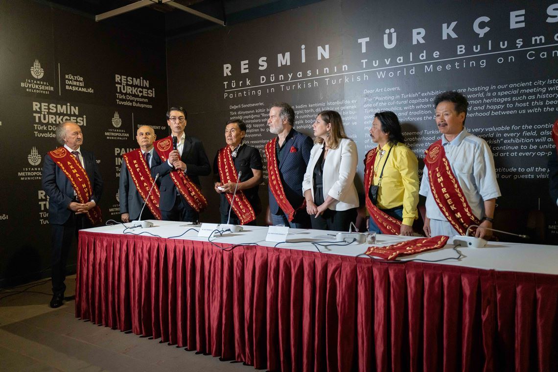 Сакит Мамедов рассказал о первой грандиозной выставке RESMIN TÜRKÇERSİ именитых мастеров тюркского мира в Стамбуле (ВИДЕО, ФОТО)