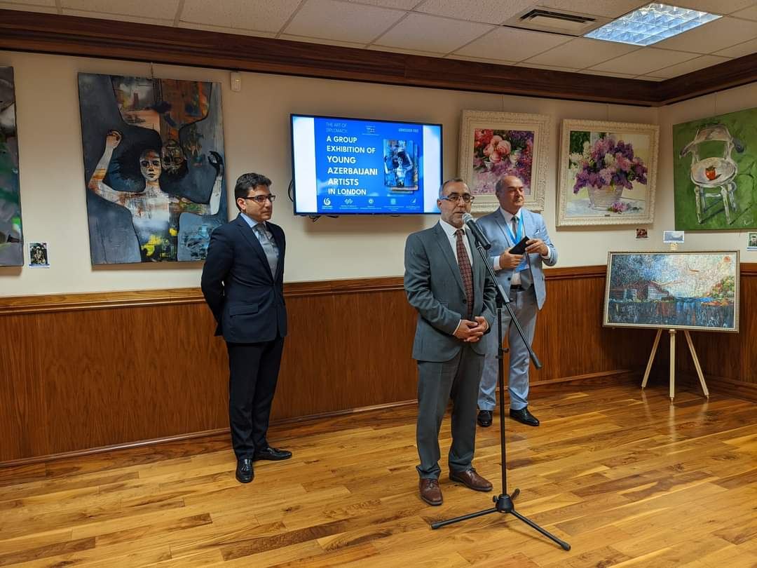 В Лондоне представлены произведения азербайджанских художников с ограниченными возможностями здоровья (ФОТО)