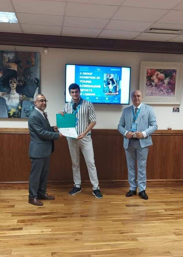 В Лондоне представлены произведения азербайджанских художников с ограниченными возможностями здоровья (ФОТО)