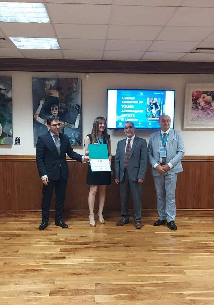 В Лондоне представлены произведения азербайджанских художников с ограниченными возможностями здоровья (ФОТО)