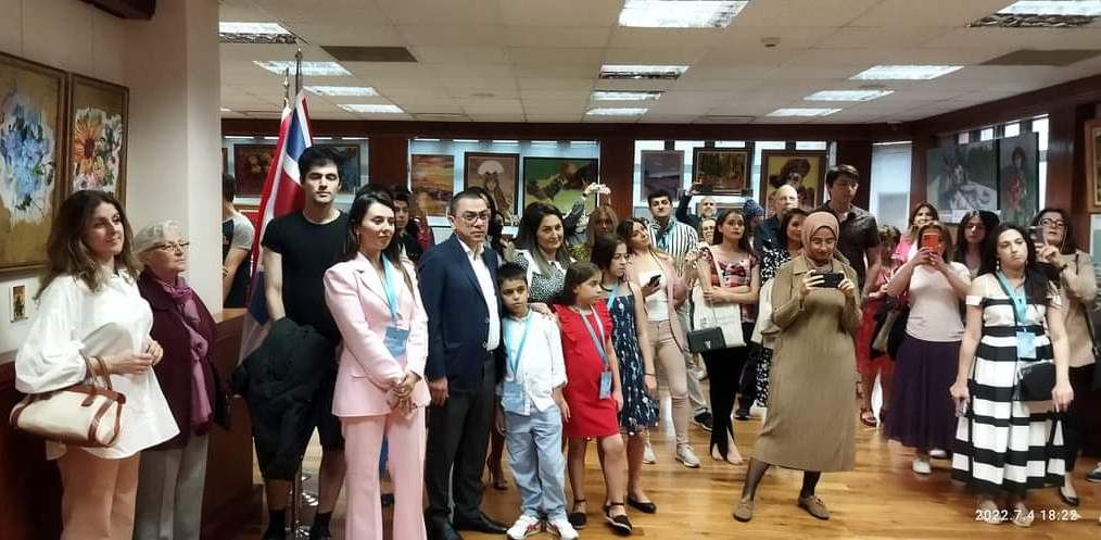 В Лондоне представлены произведения азербайджанских художников с ограниченными возможностями здоровья (ФОТО)
