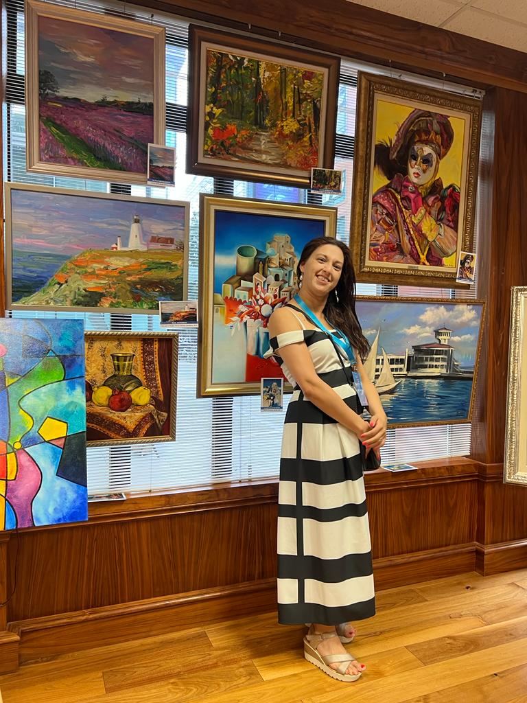 В Лондоне представлены произведения азербайджанских художников с ограниченными возможностями здоровья (ФОТО)