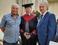 "Узбекский народ - прекрасный, чистейший и честнейший" - Чингиз Фарзалиев на церемонии вручения мантии почетного академика Академии художеств Узбекистана (ФОТО)