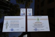 "Узбекский народ - прекрасный, чистейший и честнейший" - Чингиз Фарзалиев на церемонии вручения мантии почетного академика Академии художеств Узбекистана (ФОТО)