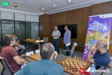 "Армагеддон" выявил победителя чемпионата по шахматам среди азербайджанских журналистов (ФОТО)