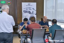 "Армагеддон" выявил победителя чемпионата по шахматам среди азербайджанских журналистов (ФОТО)