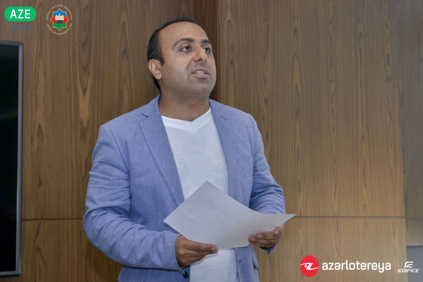 "Армагеддон" выявил победителя чемпионата по шахматам среди азербайджанских журналистов (ФОТО)