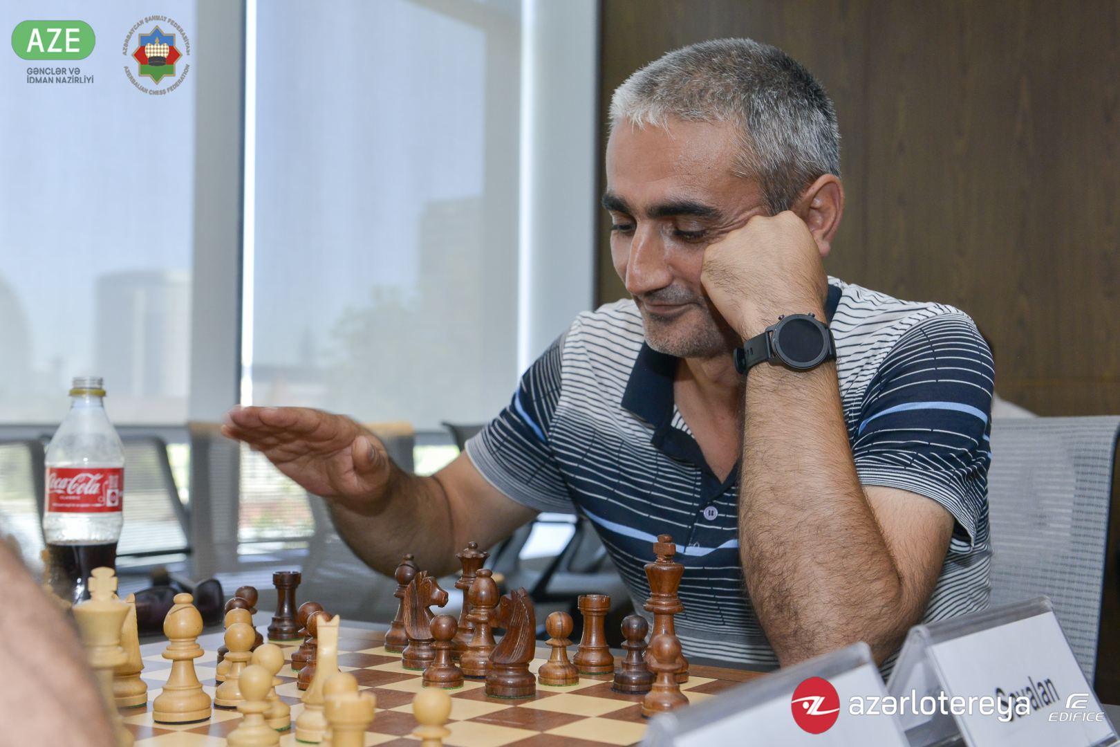 "Армагеддон" выявил победителя чемпионата по шахматам среди азербайджанских журналистов (ФОТО)