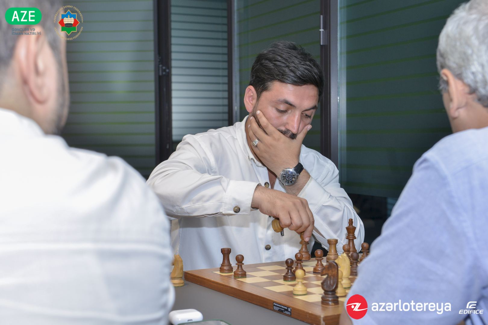 "Армагеддон" выявил победителя чемпионата по шахматам среди азербайджанских журналистов (ФОТО)