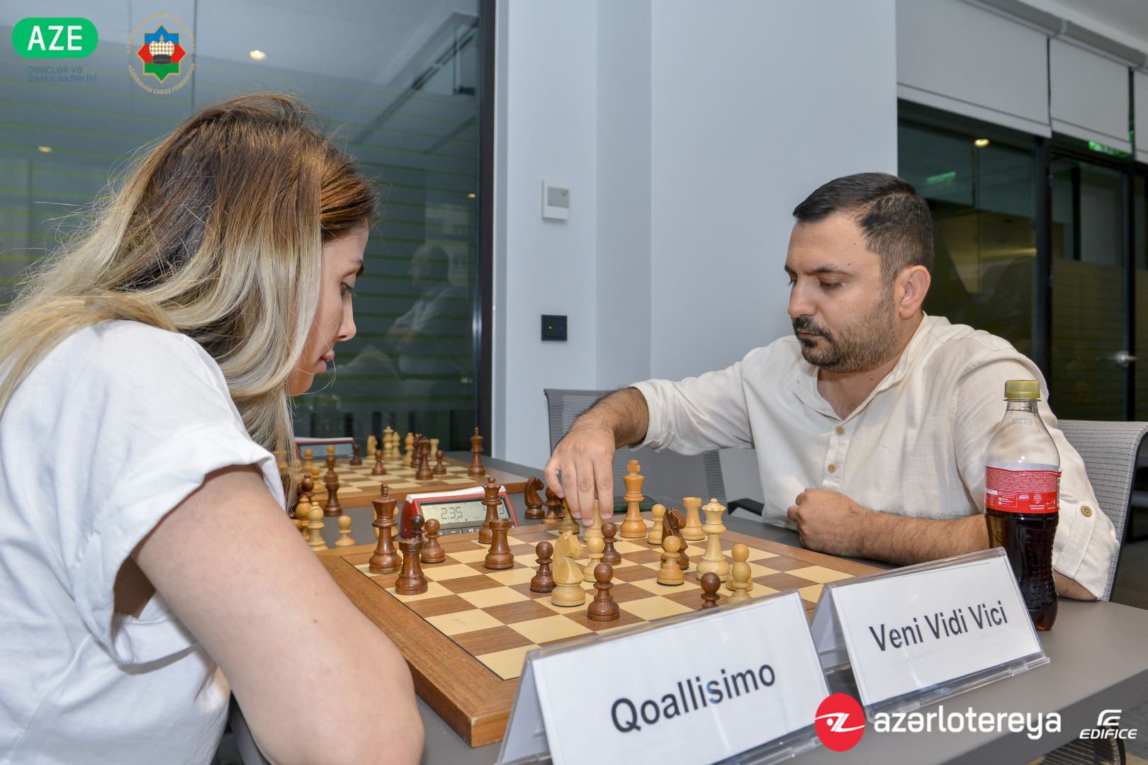 "Армагеддон" выявил победителя чемпионата по шахматам среди азербайджанских журналистов (ФОТО)