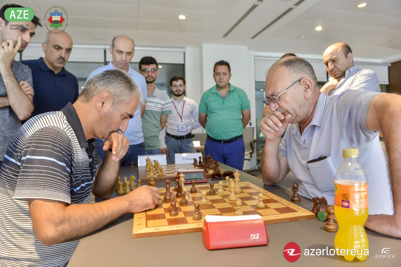 "Армагеддон" выявил победителя чемпионата по шахматам среди азербайджанских журналистов (ФОТО)