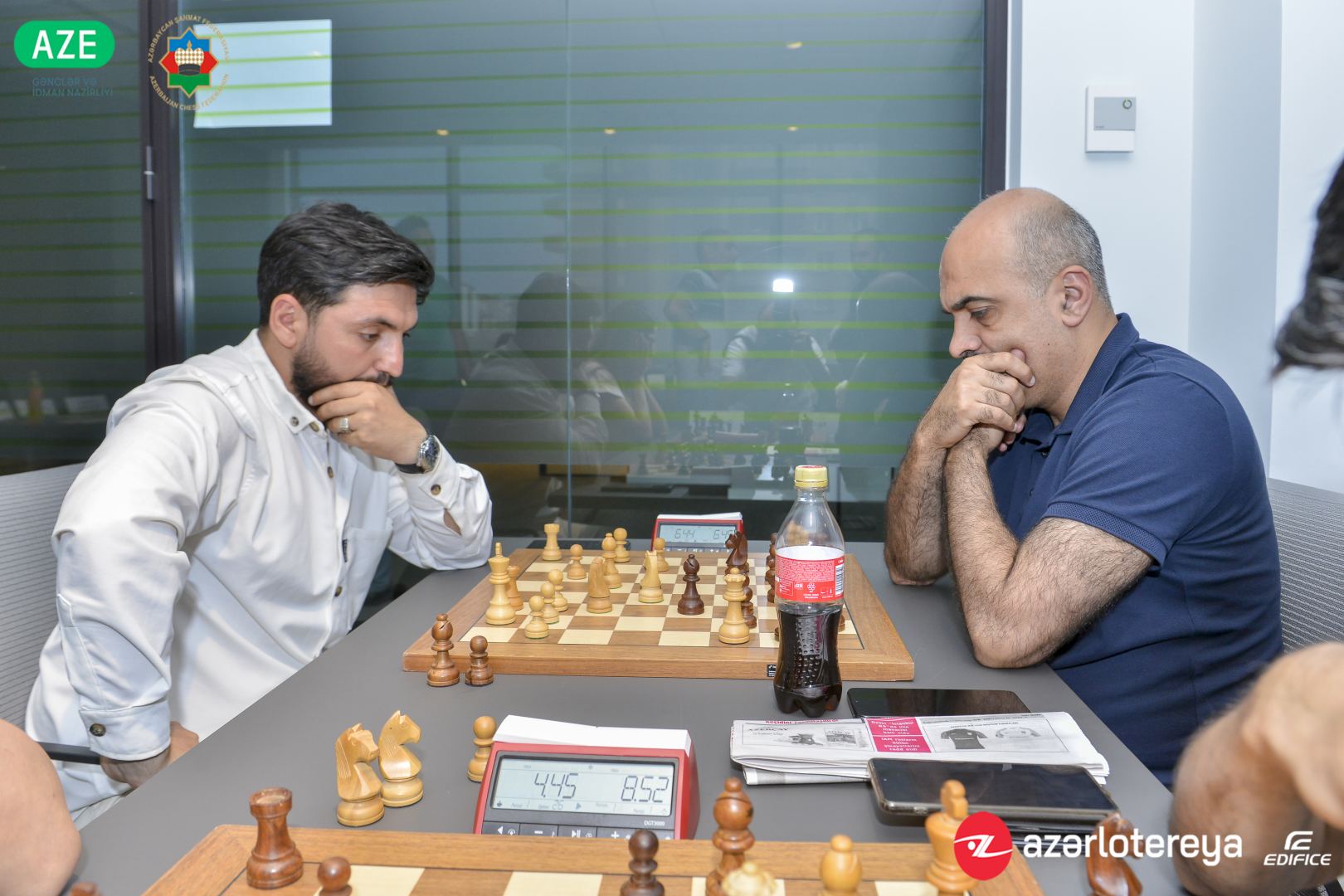 "Армагеддон" выявил победителя чемпионата по шахматам среди азербайджанских журналистов (ФОТО)