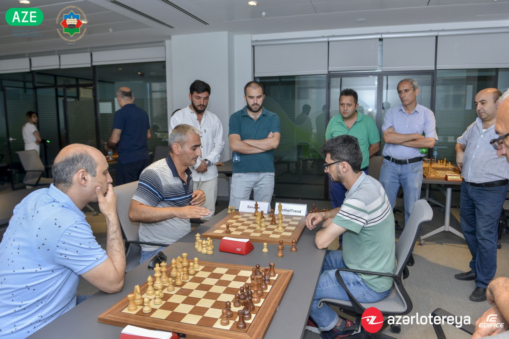 "Армагеддон" выявил победителя чемпионата по шахматам среди азербайджанских журналистов (ФОТО)