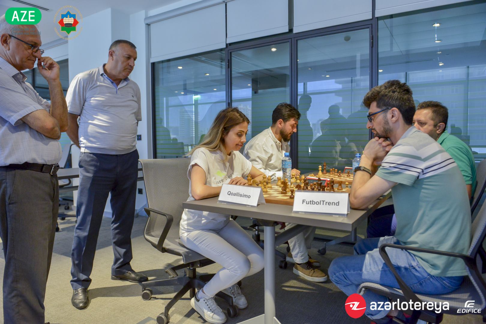 "Армагеддон" выявил победителя чемпионата по шахматам среди азербайджанских журналистов (ФОТО)