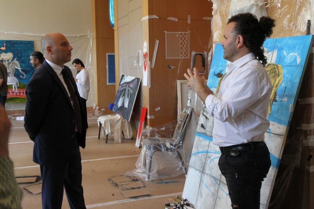 ArtCamp Shusha – как иностранные художники создают произведения о городе Шуша (ФОТО)