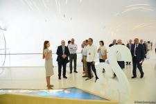 Зарубежные участники Международного медиа-форума посетили Центр Гейдара Алиева в Баку (ФОТО)